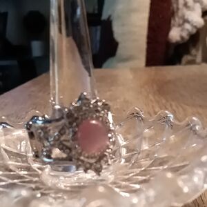 Paparazzi Pink and Silver Ornate Ring